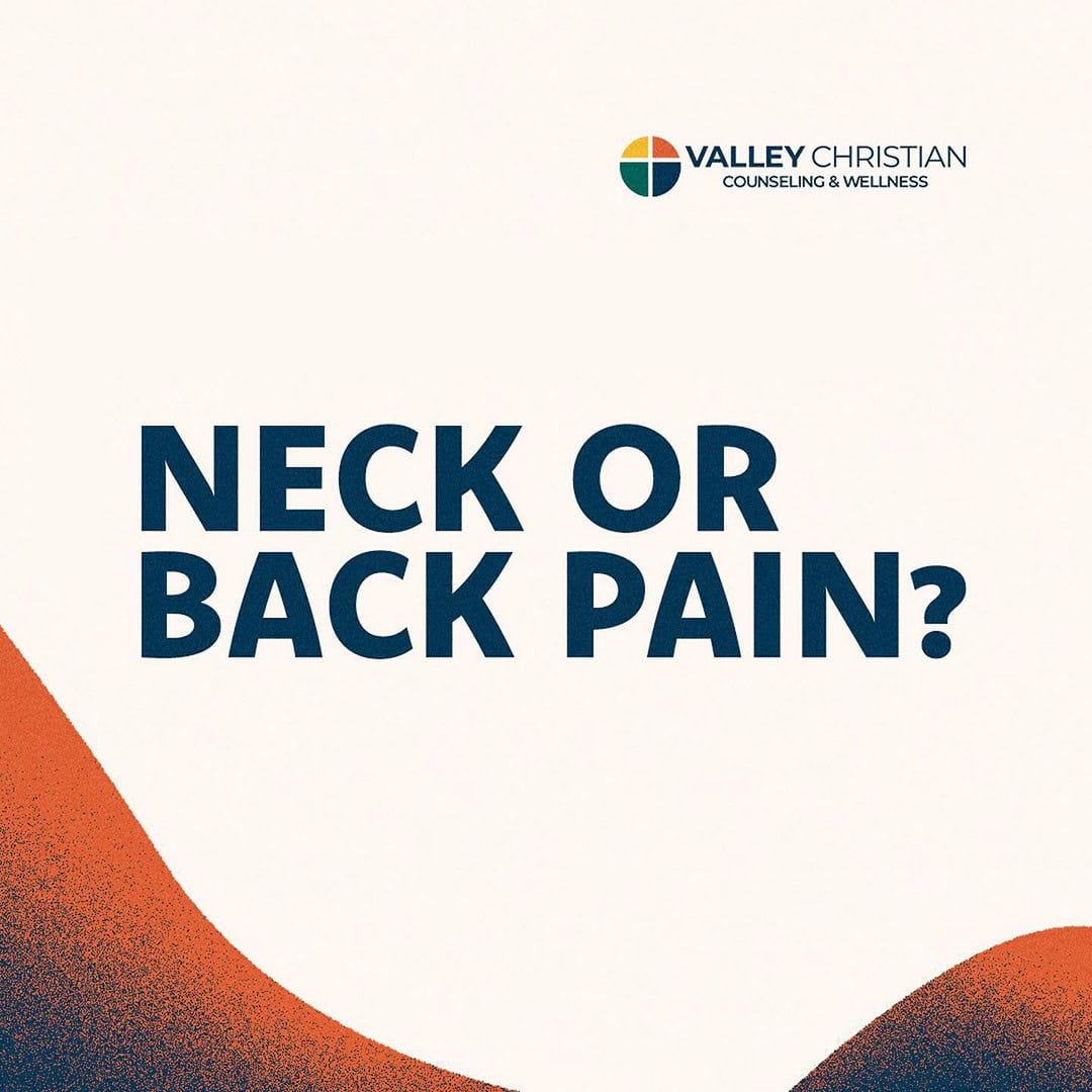 Neck or back pain?